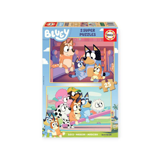 Picture of 2 X 25PCS PUZZLE BLUEY